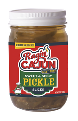 Ragin Cajun Sweet Pickle Slices 12 oz.